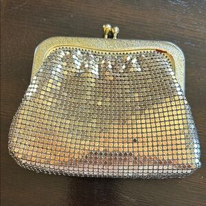 Gold Mesh Evening Clutch